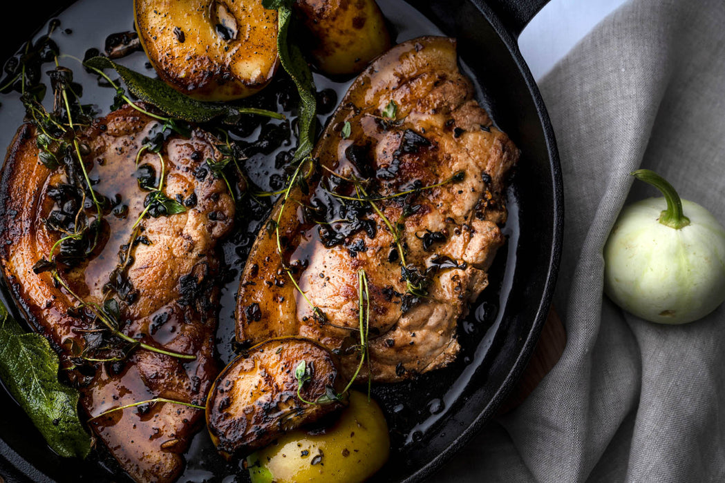 מחבת עגולה מברזל יצוק